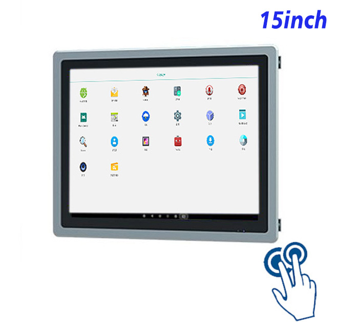 open frame industrial grade Android touch LCD Display