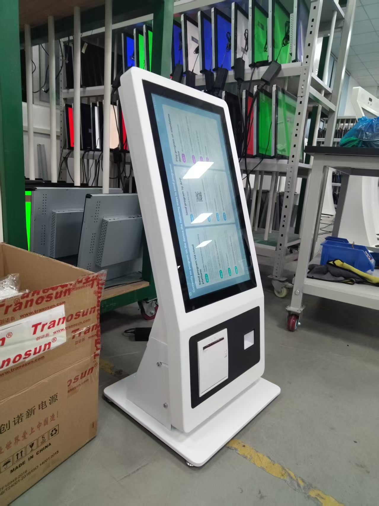 cafeteria ordering kiosk operation maintenance and support workflow