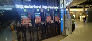 unattended retail kiosk in a practical service environment